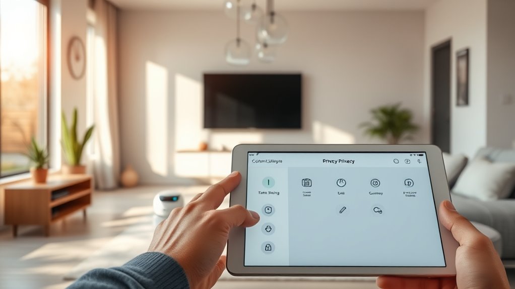 adjust privacy and data sharing