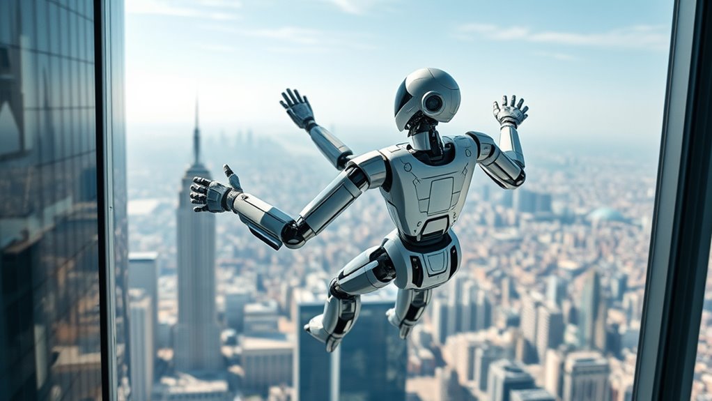 automated cleaning for high surfaces