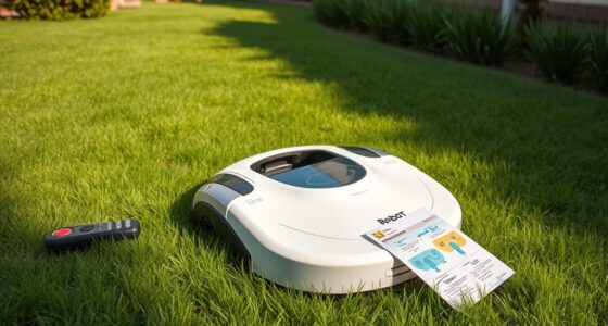 automated lawn mower evaluation