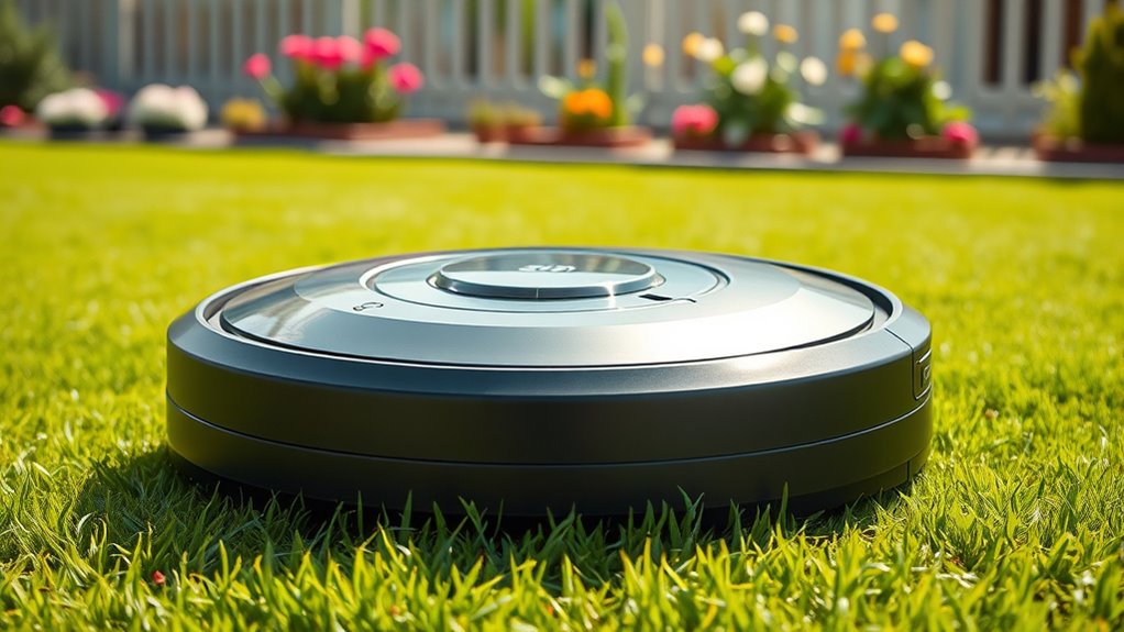 automated sensor driven lawn maintenance