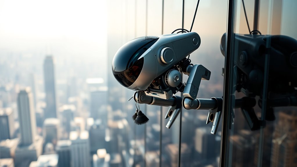 automated window cleaning devices