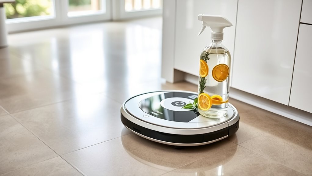 avoid harsh chemical cleaners