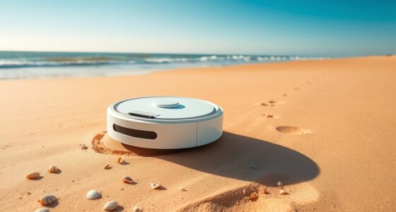 beach sand cleaning robots