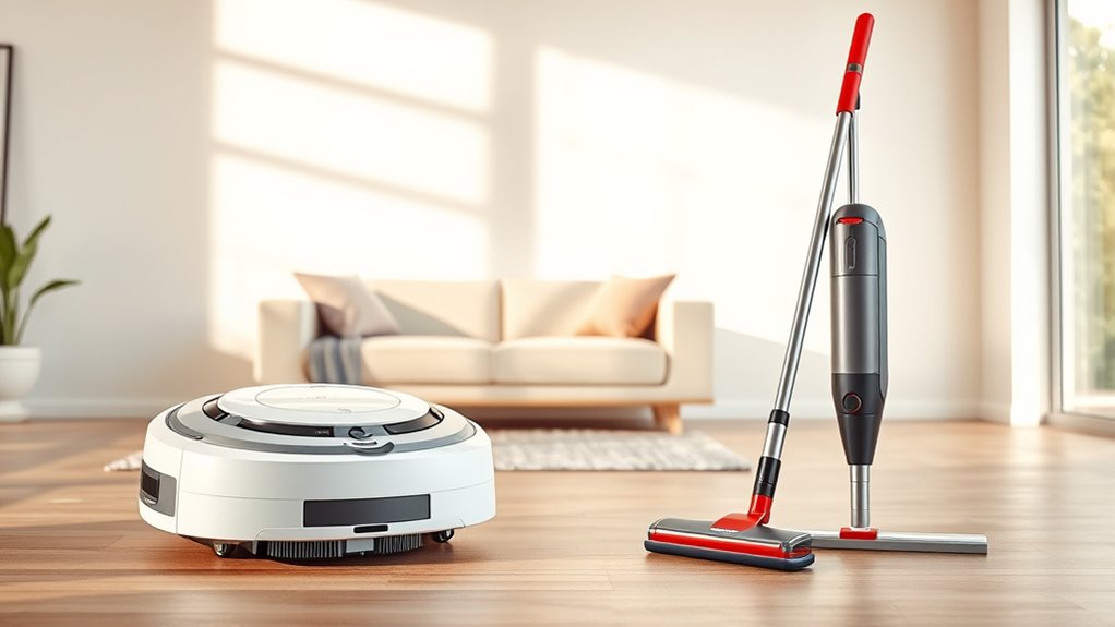 choose cleaning device type