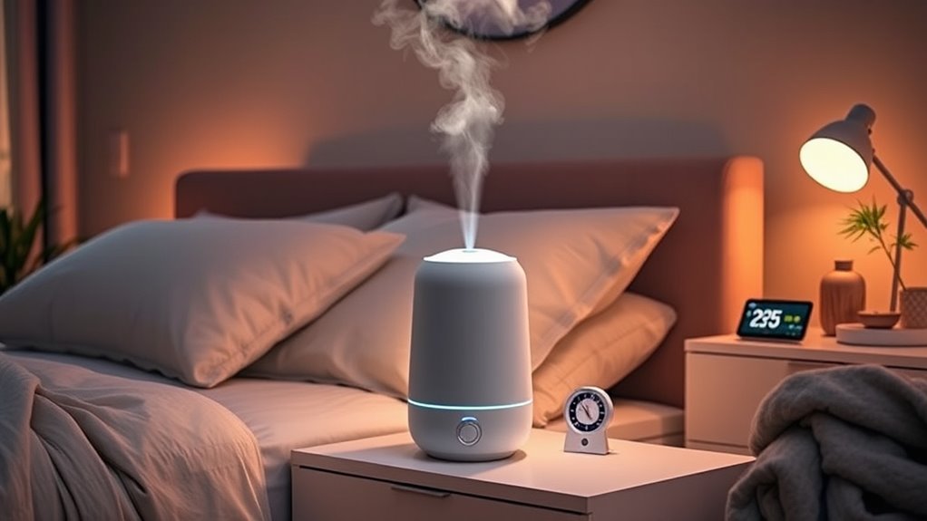 choosing bedroom humidifier features