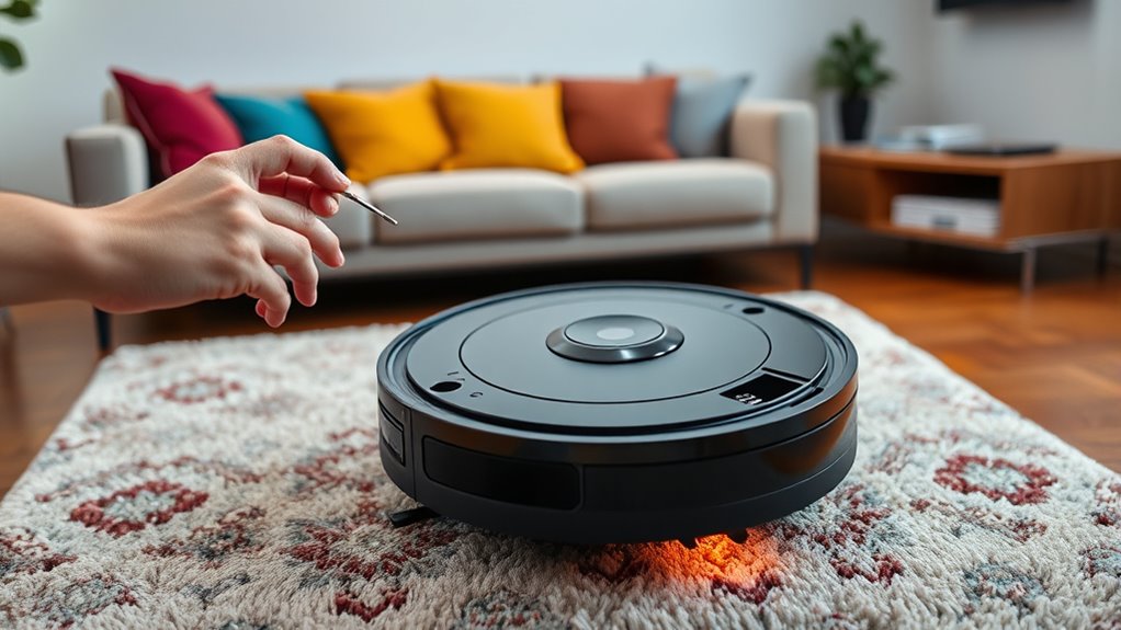 clean filters check battery