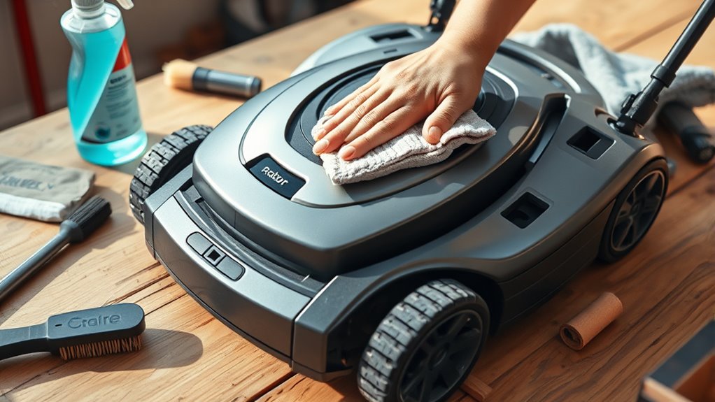 clean inspect prepare store