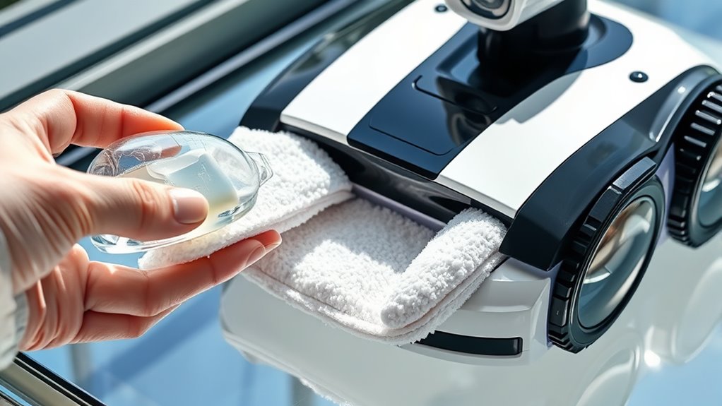 clean pads charge batteries