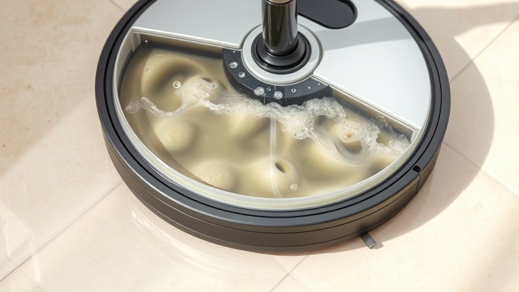 cleaning issues from improper solution