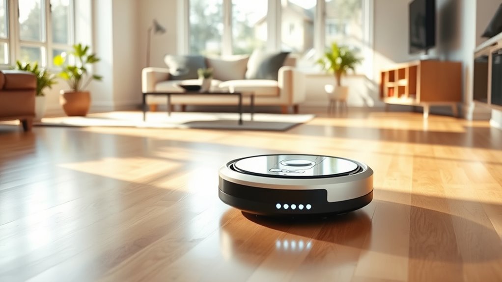 cleaning robots save time