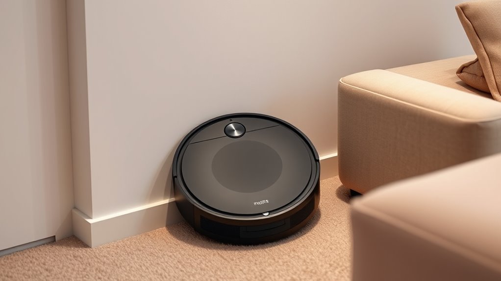 corner cleaning efficiency