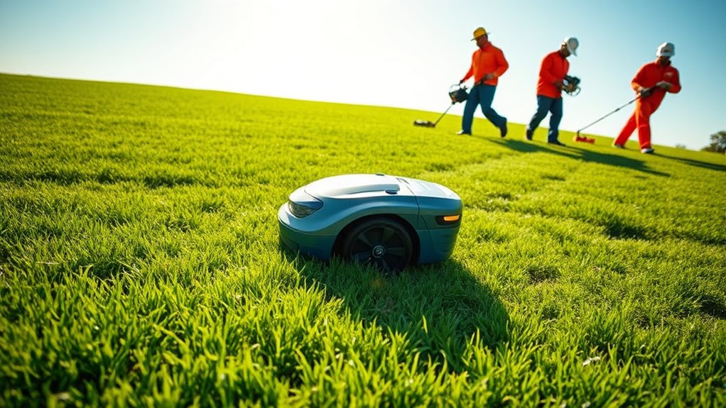 cost effective lawn maintenance solution