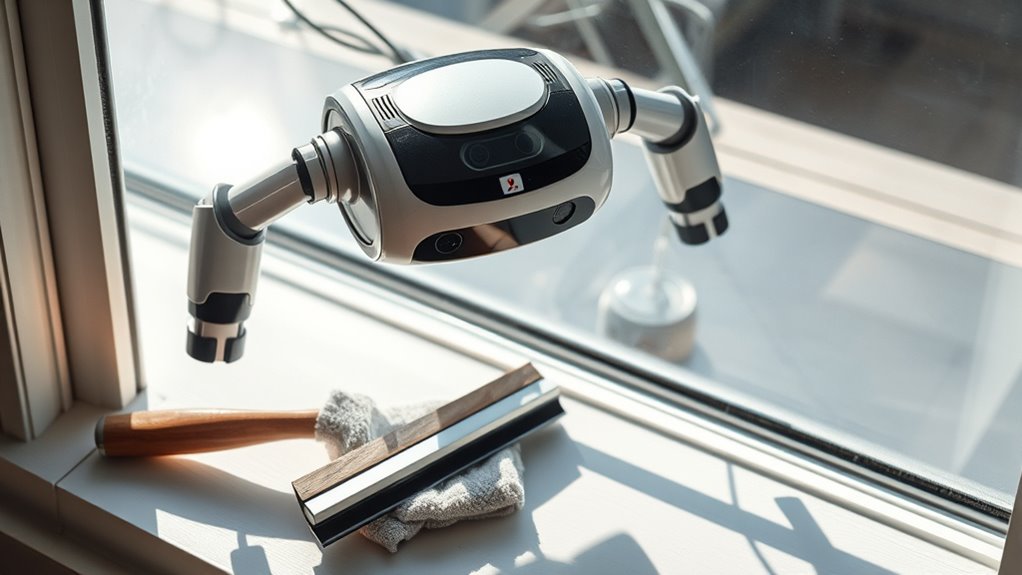 costly robot cheap squeegee