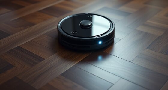 dark floor dirt detection