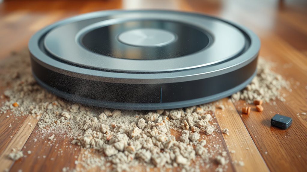 debris size impacts suction