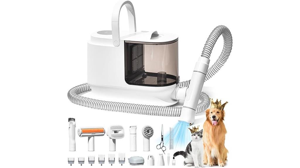 dog grooming vacuum kit