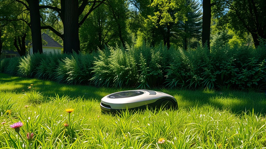 efficient automated lawn maintenance