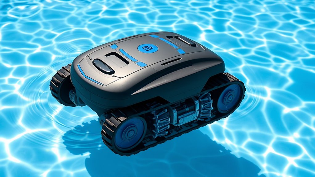 efficient automatic pool cleaning