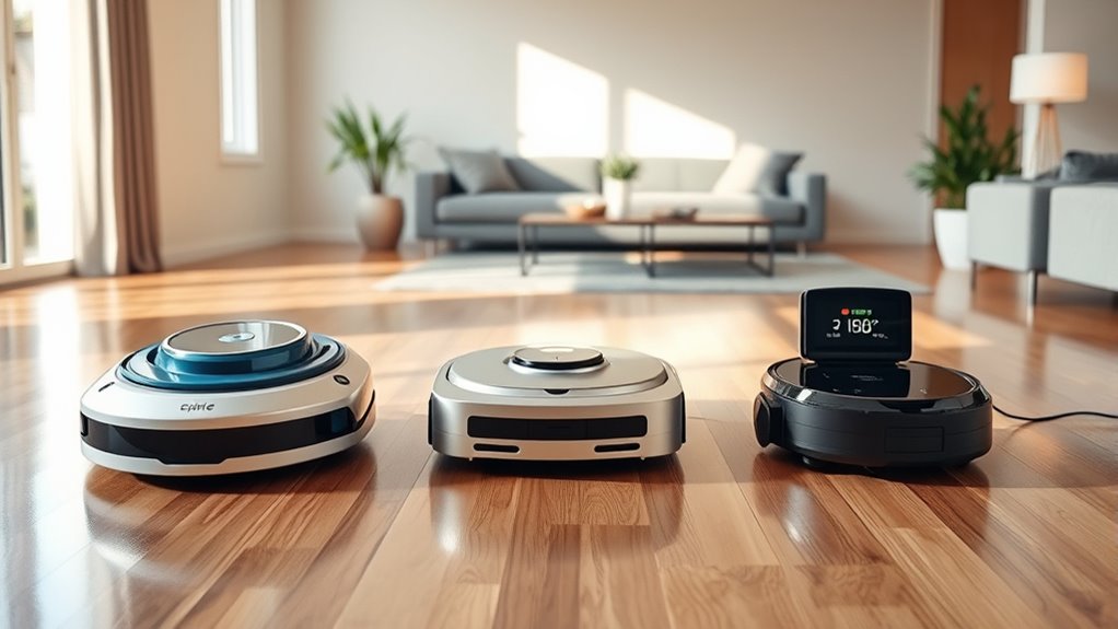 energy efficient cleaning robots
