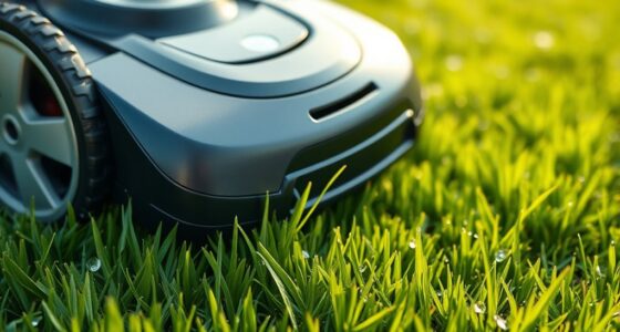 enhanced lawn maintenance routine
