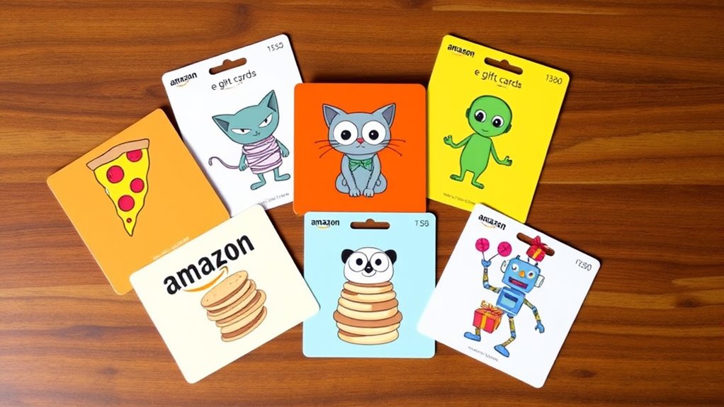 funny amazon gift card designs