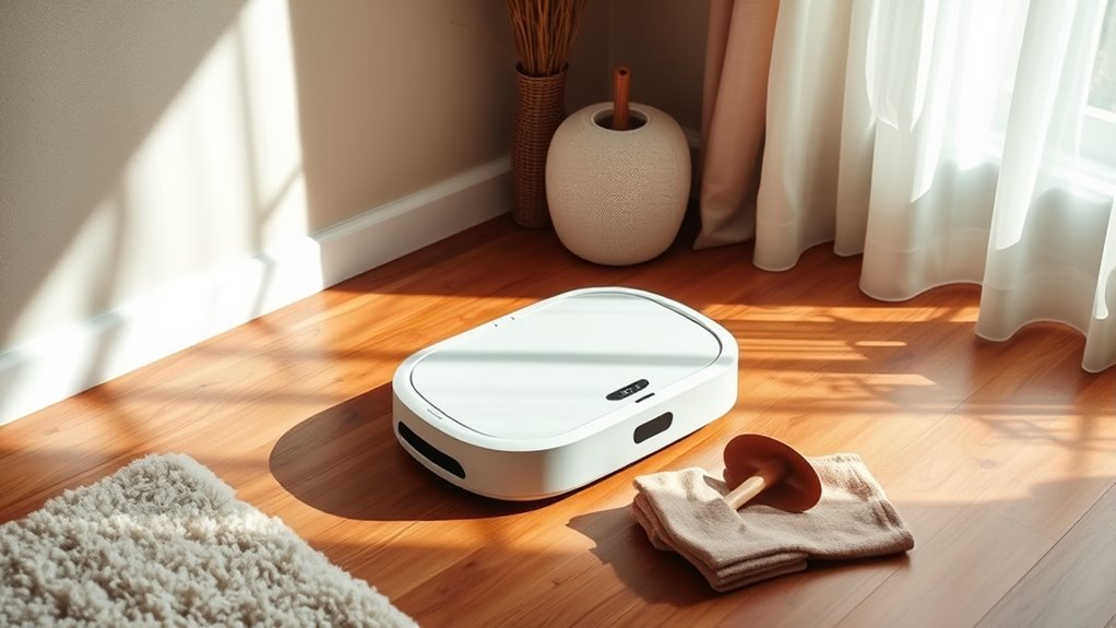 gentle controlled hardwood cleaning