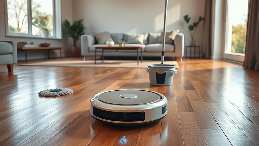 hardwood safe customizable cleaning features