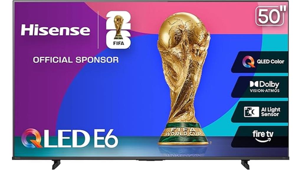 hisense 50 qled tv