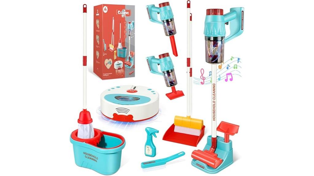 kids cleaning toy set