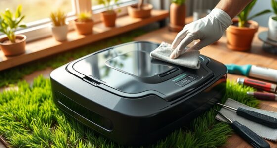 lawn mower cleaning tips