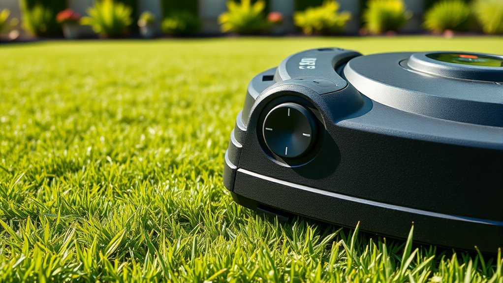 maintain even lawn growth