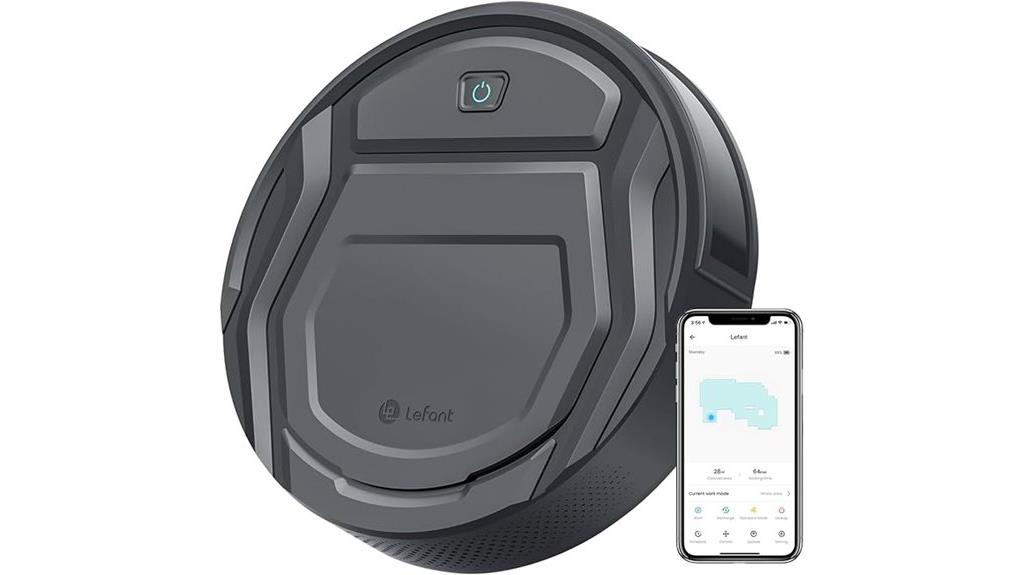 powerful wifi robot vacuum