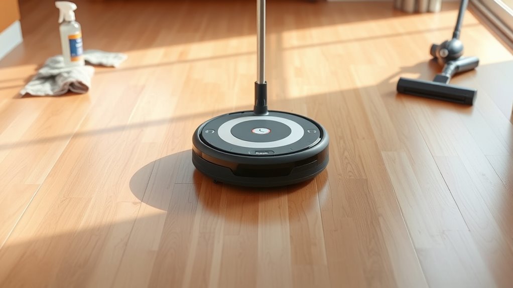 prepare floors before mopping