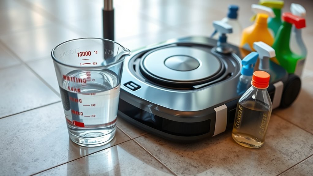 proper cleaning solution dilution