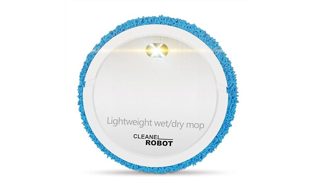 quiet dual use robot mop