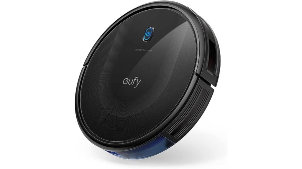quiet self charging robot vacuum