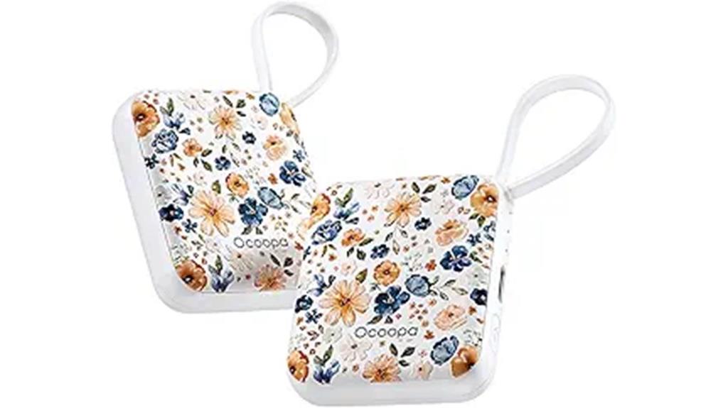 rechargeable hand warmers with smart temp