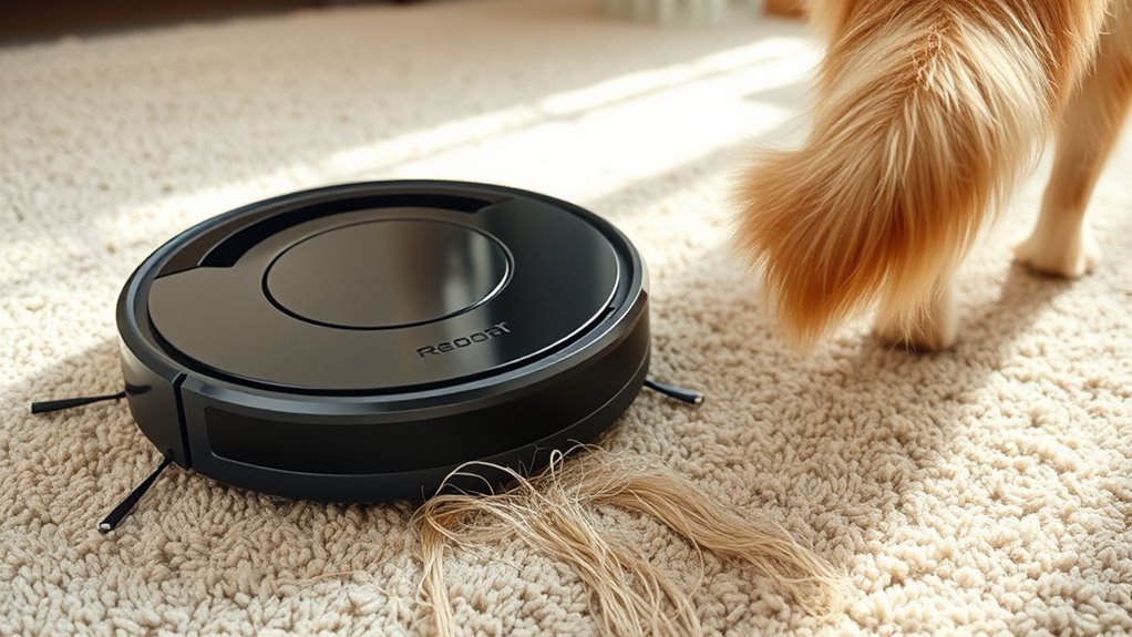 regular pet grooming and vacuum maintenance