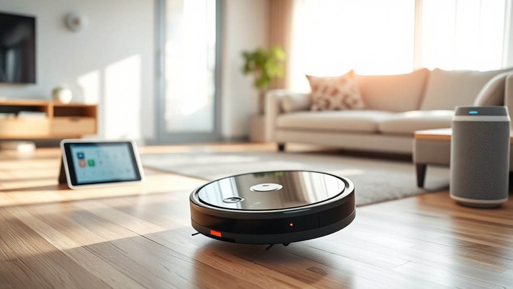 remote control cleaning capabilities