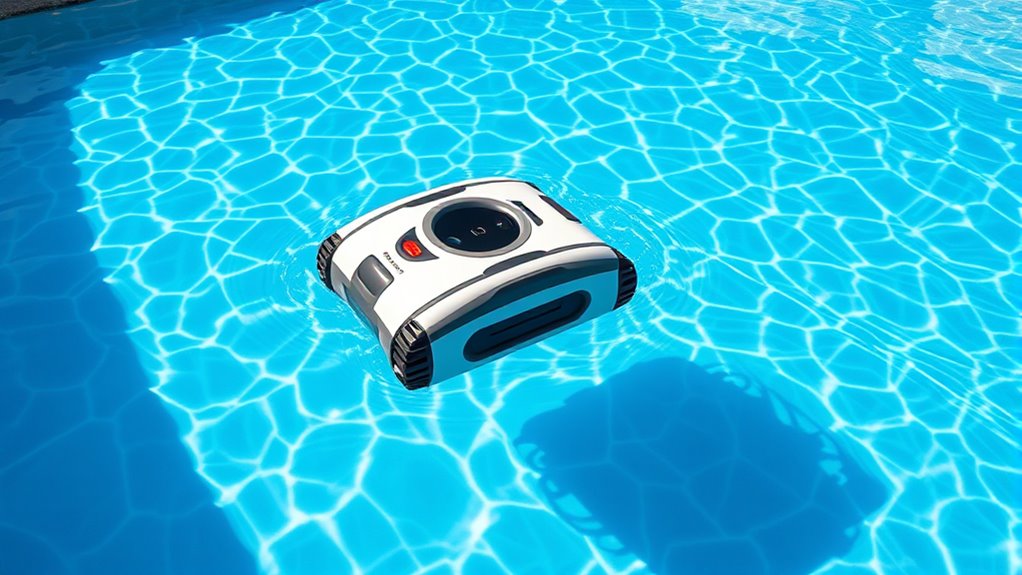 remove debris balance water