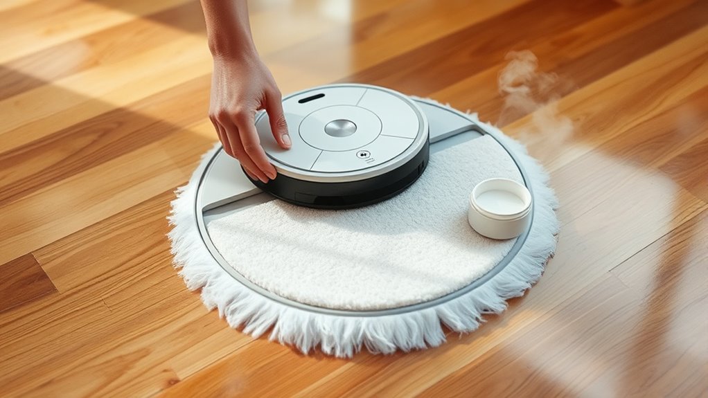 replace clean maintain pads