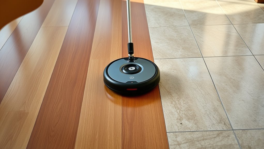 robot mop floor grip