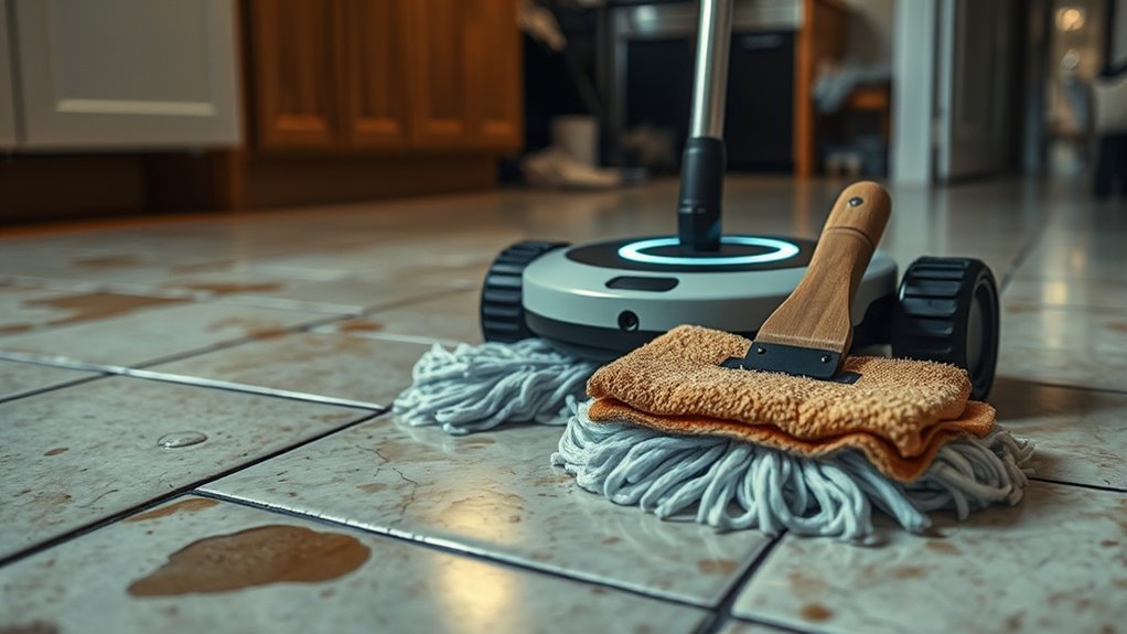 robot mop limitations and challenges