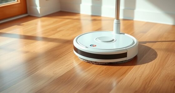 robot mops and hardwood safety
