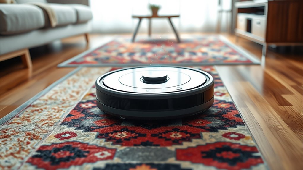 robot vacuum circling issue