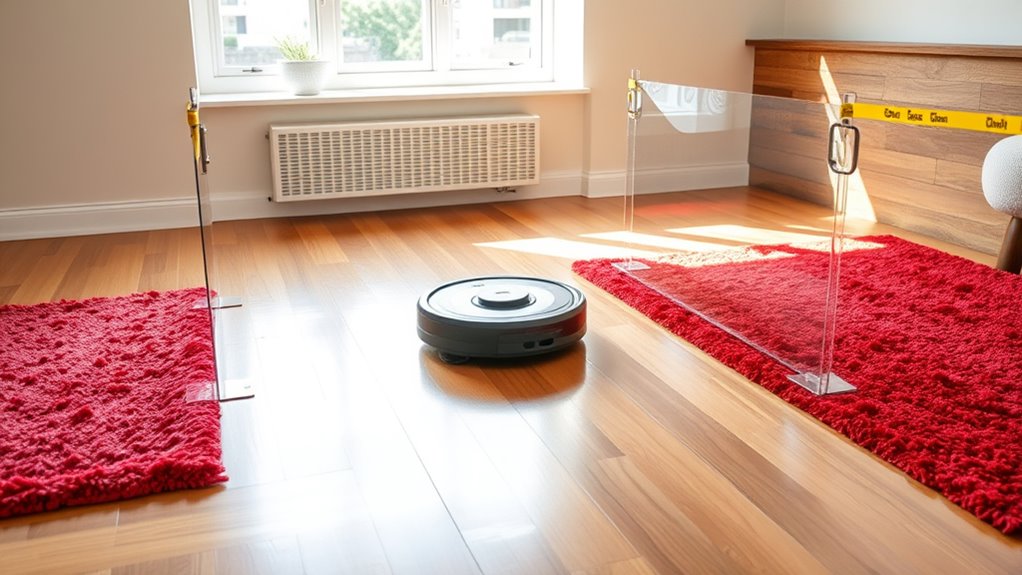robot vacuum no go zones