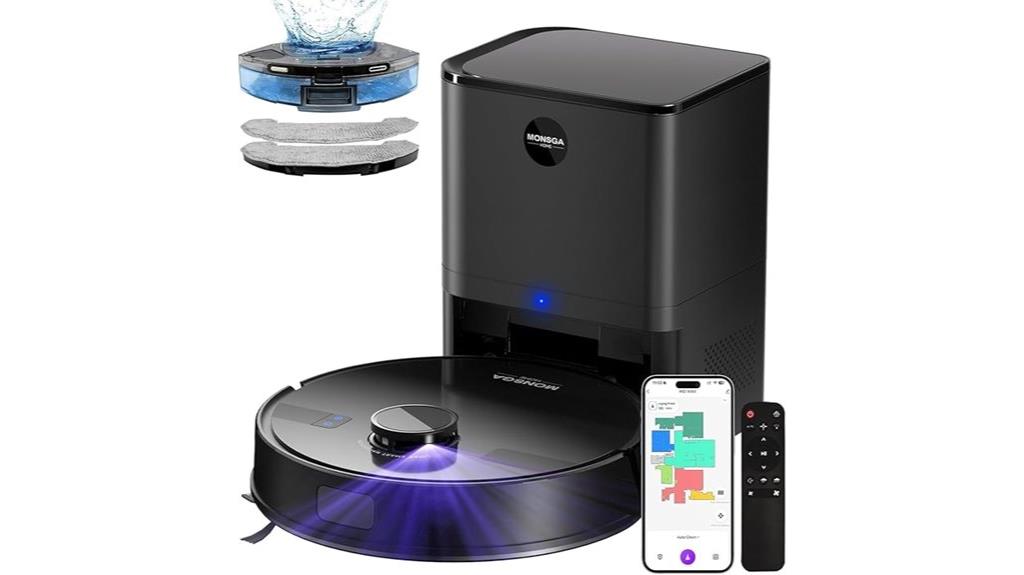 robot vacuum with mop