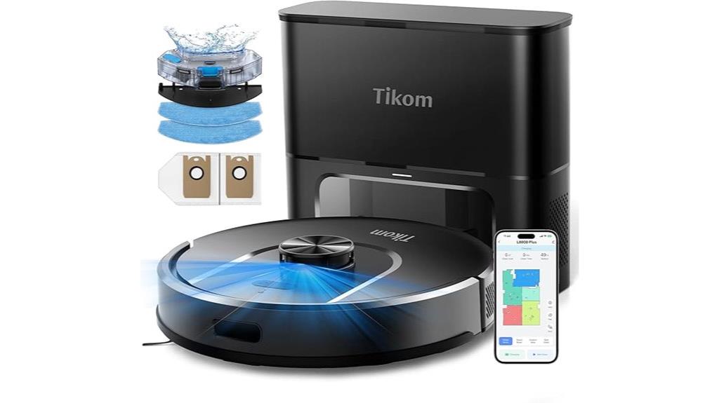 robot vacuum with mopping