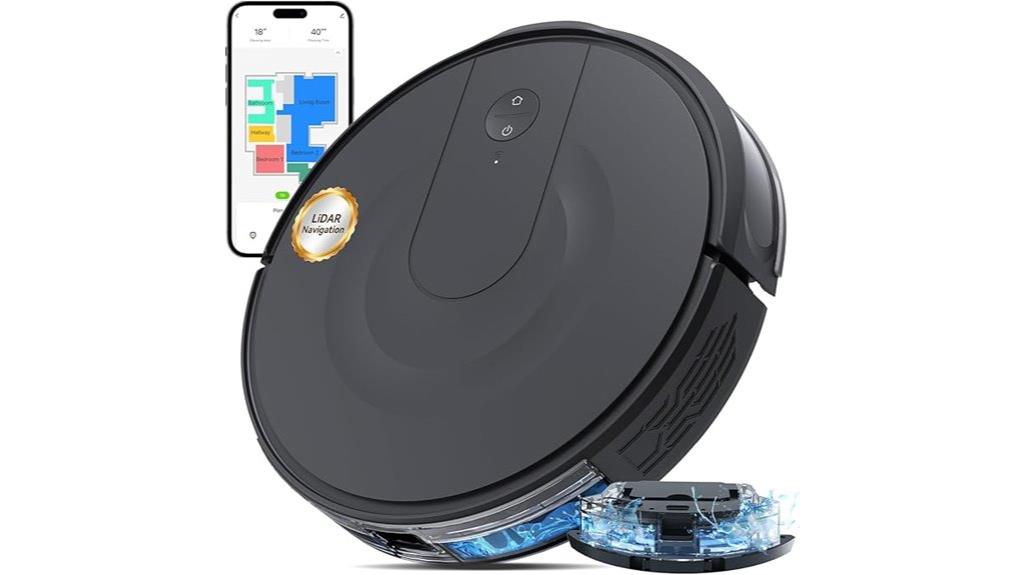 robot vacuum with mopping