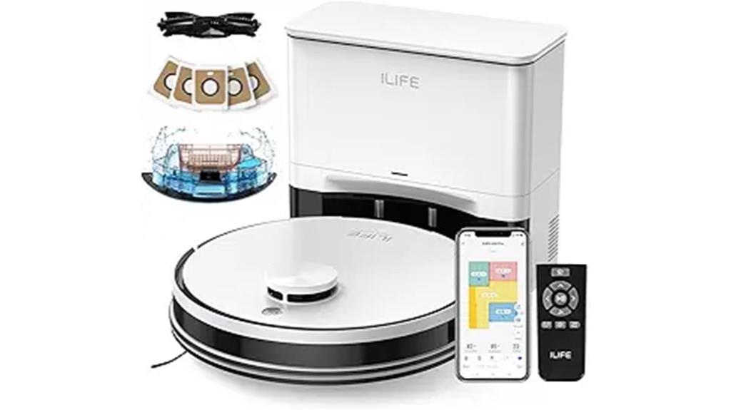 robot vacuum with mopping